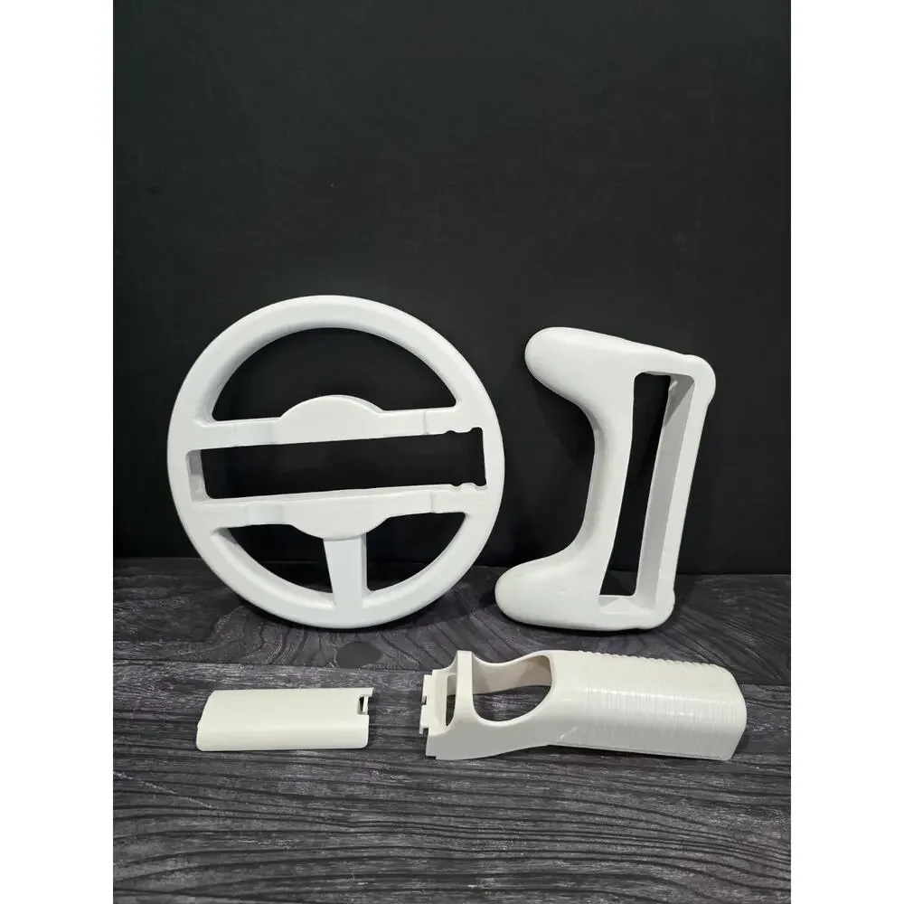 Hyperkin Wii 10-in-1 Sports Pack Foam Attachments - Wheel Tennis Golf Bat - Used